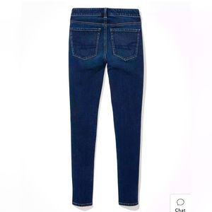 AE Ne(x)t Level Low-Rise Jegging; Dark wash; 12 short